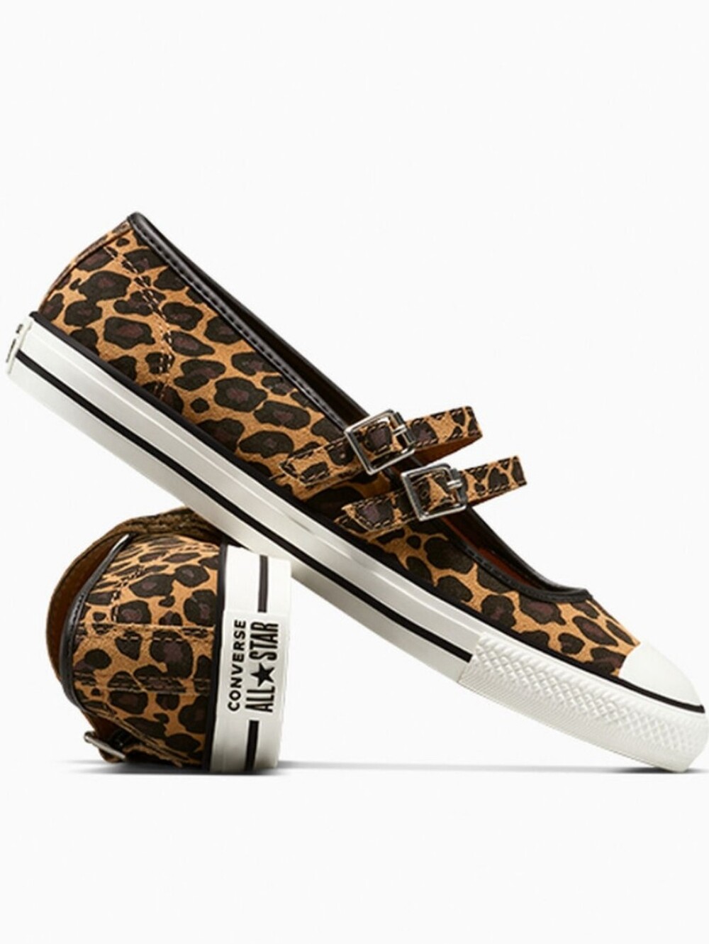 Converse Chuck Taylor All Star Dainty Mary Jane- Leopord Suede
